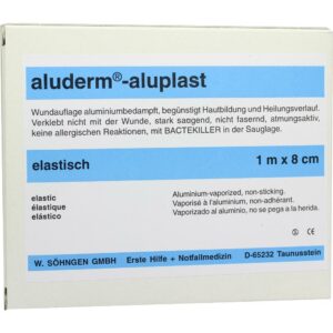 ALUDERM aluplast Wundverb.Pfl.8 cmx1 m elast.