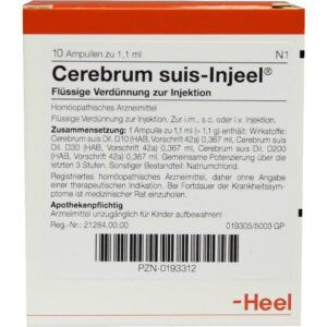 CEREBRUM SUIS Injeel Ampullen