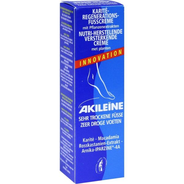 AKILEINE Nutri-Repair Karite-Regen.-Fußcreme