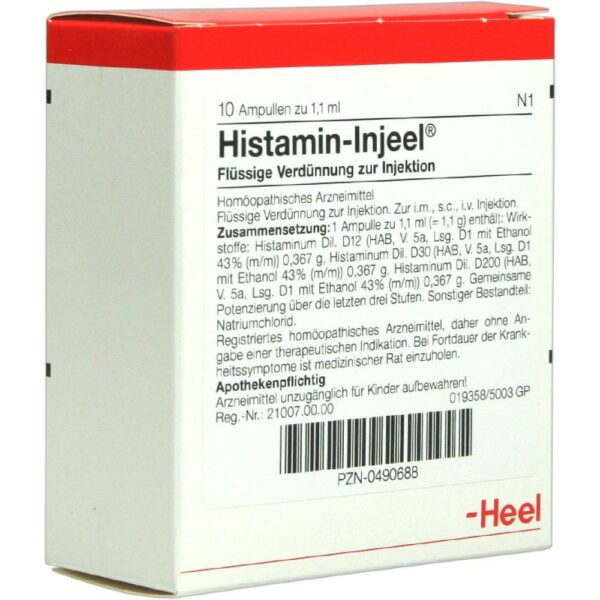 HISTAMIN Injeel Ampullen