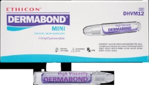 DERMABOND HVD mini topischer Hautkleber Ampullen