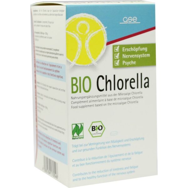 CHLORELLA 500 mg Bio Naturland Tabletten