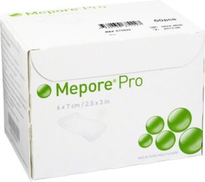 MEPORE Pro steril Pflaster 6x7 cm