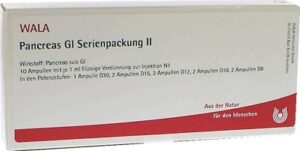 PANCREAS GL Serienpackung 2 Ampullen