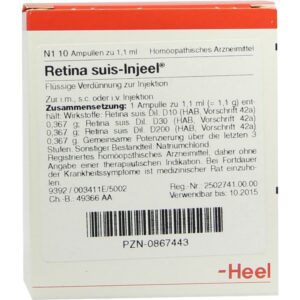 RETINA SUIS Injeel Ampullen