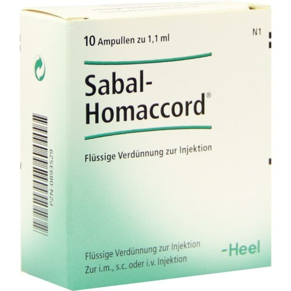 SABAL HOMACCORD Ampullen