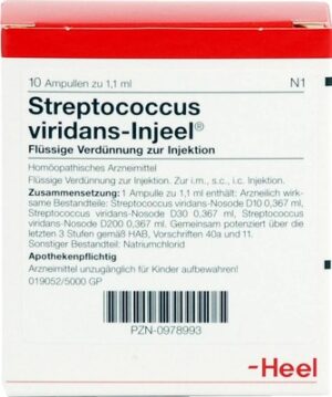 STREPTOCOCCUS VIRIDANS Injeel Ampullen