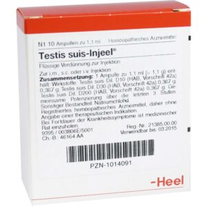 TESTIS SUIS Injeel Ampullen