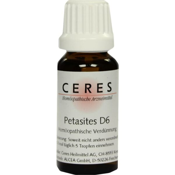 CERES Petasites D 6 Dilution