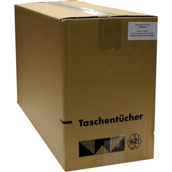 TASCHENTÜCHER Motiv Vitamine