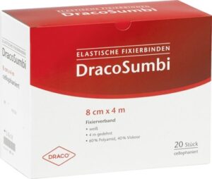 DRACOSUMBI Fixierbinde 8 cmx4 m weiß