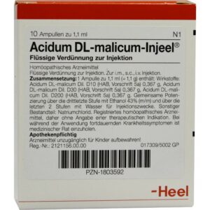 ACIDUM DL-malicum Injeel Ampullen