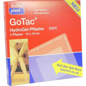 GOTAC HydroGel-Pflaster L 10x10 cm steril