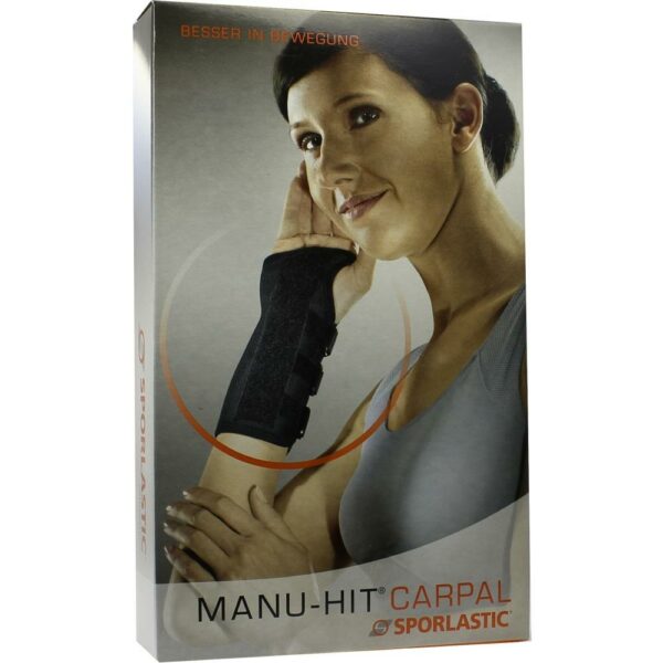 MANU-HIT CARPAL Orthese links Gr.L schwarz 07233