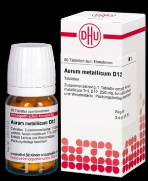 AURUM METALLICUM D 12 Tabletten