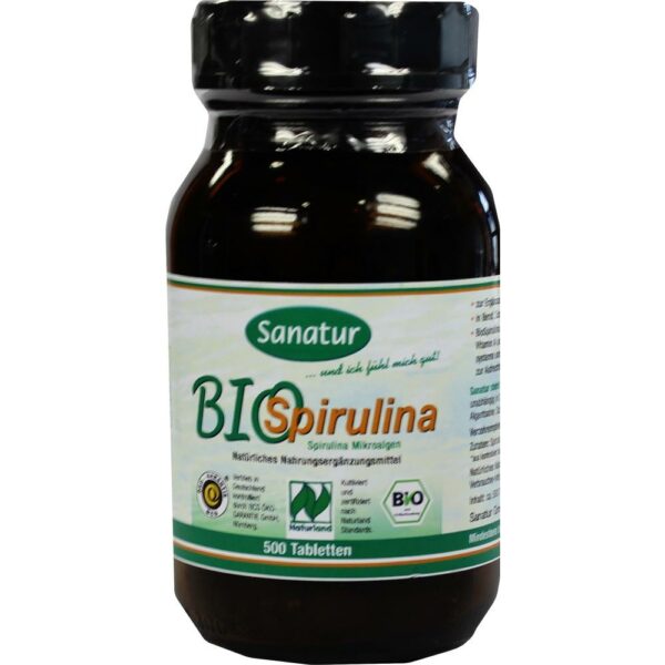 BIOSPIRULINA aus ökologischer Aquakultur Tabletten