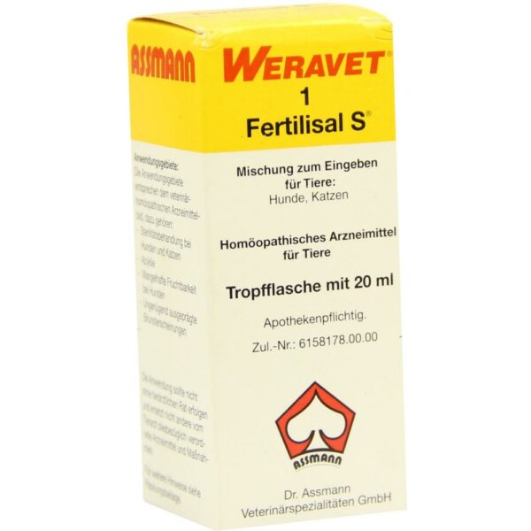 FERTILISAL S1 Tropf.f.Hunde/Katzen/heim-u.Zootiere