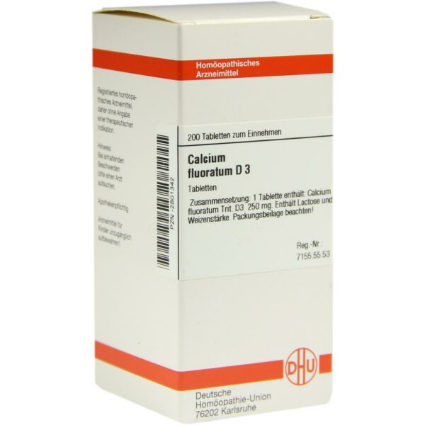 CALCIUM FLUORATUM D 3 Tabletten