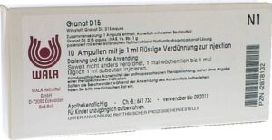 Granat D15 Ampullen