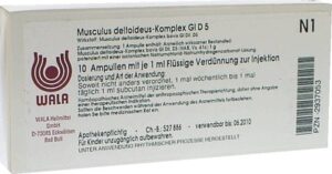 MUSCULUS DELTOIDEUS Komplex GL D 5 Ampullen