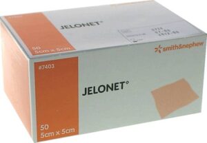 JELONET Paraffingaze 5x5 cm steril Peelpack