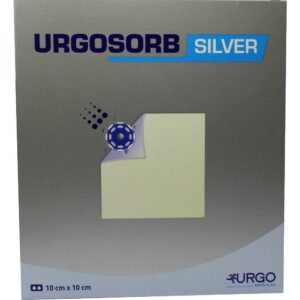 URGOSORB Silver 10x10 cm Kompressen