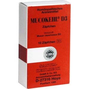 MUCOKEHL Suppositorien D 3