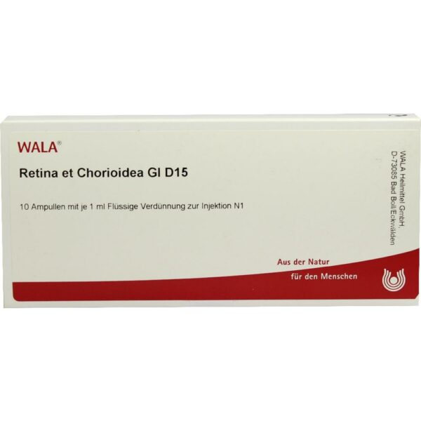 RETINA ET CHORIOIDEA GL D 15 Ampullen