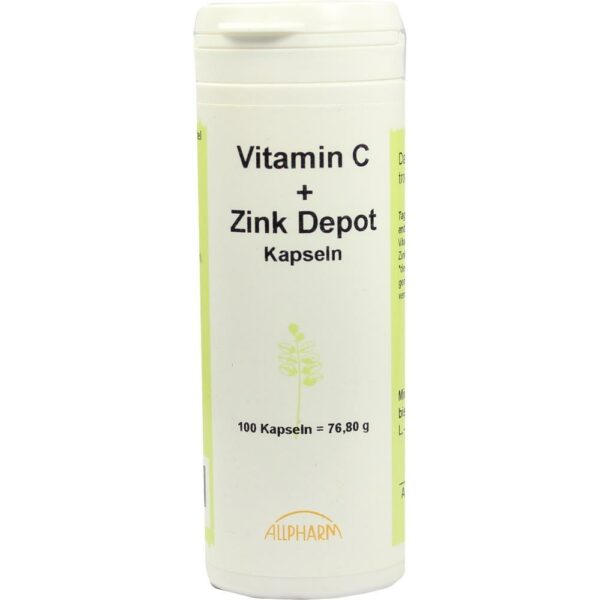 VITAMIN C+Zink Depot Kapseln