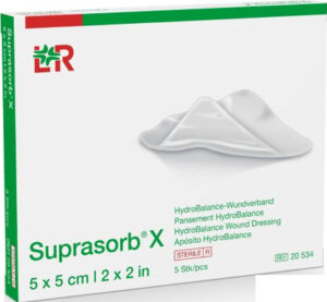 SUPRASORB X HydroBalance Wundverb.5x5 cm