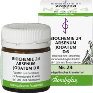 BIOCHEMIE 24 Arsenum jodatum D 6 Tabletten