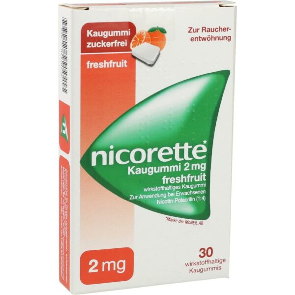 nicorette 2mg freshfruit