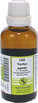 YERBA SANTA F Komplex Nr.106 Dilution