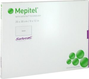 MEPITEL Silikon Netzverband 20x30 cm steril