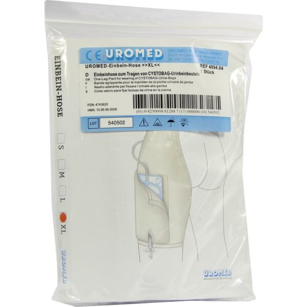 UROMED Einbeinhose Gr.4 f.Urinbeutel 4894