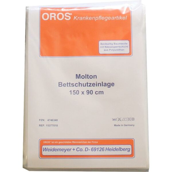 MOLTON BETTSCHUTZ Einlage 90x150 cm