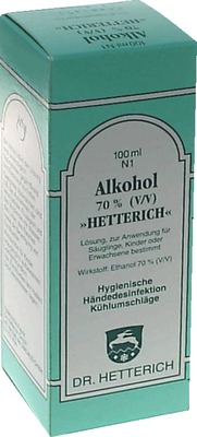 ALKOHOL 70% V/V Hetterich