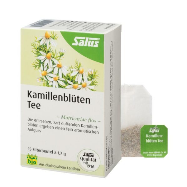 KAMILLENBLÜTEN Tee Bio Matricariae flos Salus