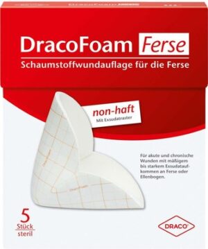 DRACOFOAM Schaumstoff Wundauflage Ferse