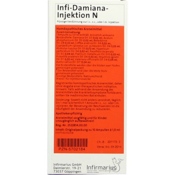 INFI DAMIANA Injektion N