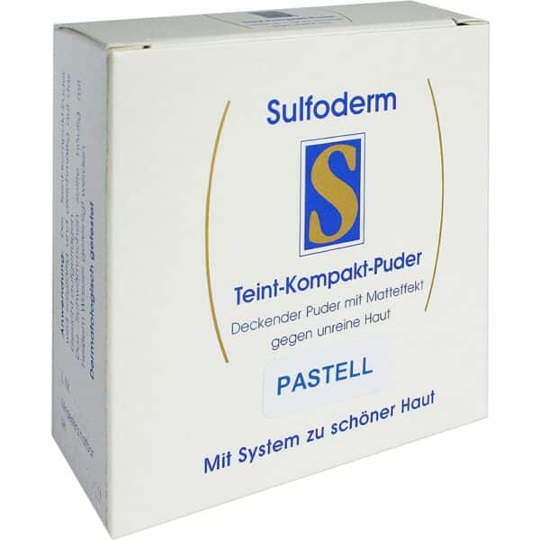 SULFODERM S Teint Kompakt Puder pastell