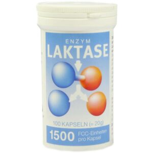 LAKTASE 1.500 FCC Enzym Kapseln