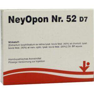 NEYOPON Nr.52 D 7 Ampullen