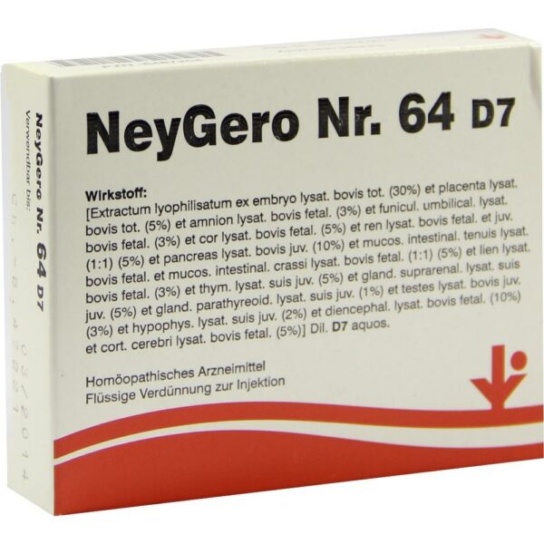 NEYGERO Nr.64 D 7 Ampullen