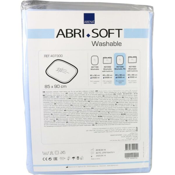 ABRI Soft waschb.Unterl.PU 85x90 cm