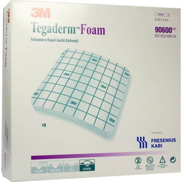 TEGADERM Foam Verband FK 5x5 cm 90600