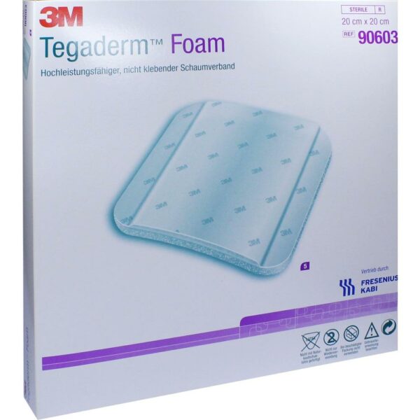 TEGADERM Foam Verband FK 20x20 cm 90603