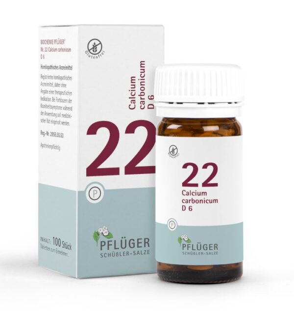 BIOCHEMIE Pflüger 22 Calcium carbonicum D 6 Tabletten