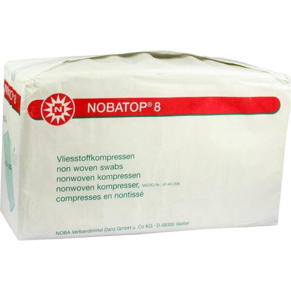 NOBATOP 8 Kompressen 10x20 cm unsteril