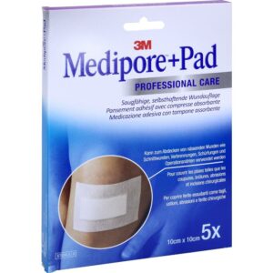 MEDIPORE+Pad 3M 10x10cm 3566NP Pflaster